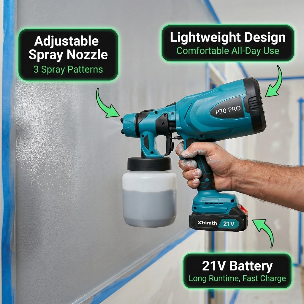 P70 PRO | Cordless Electric Paint Sprayer