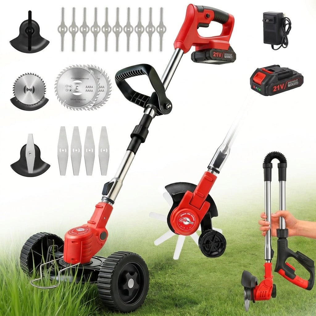 D50 Pro | The 3-in-1 Cordless Grass Trimmer, Weed Eater & Edger